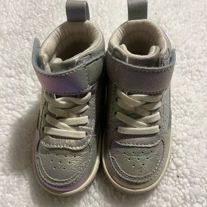 Iridescent High Top Sneakers - Zara Toddler